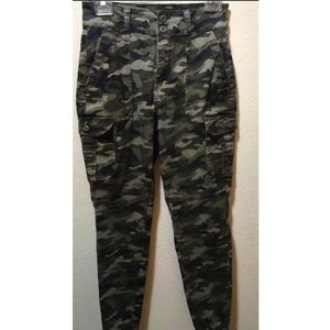 High Rise camo pants